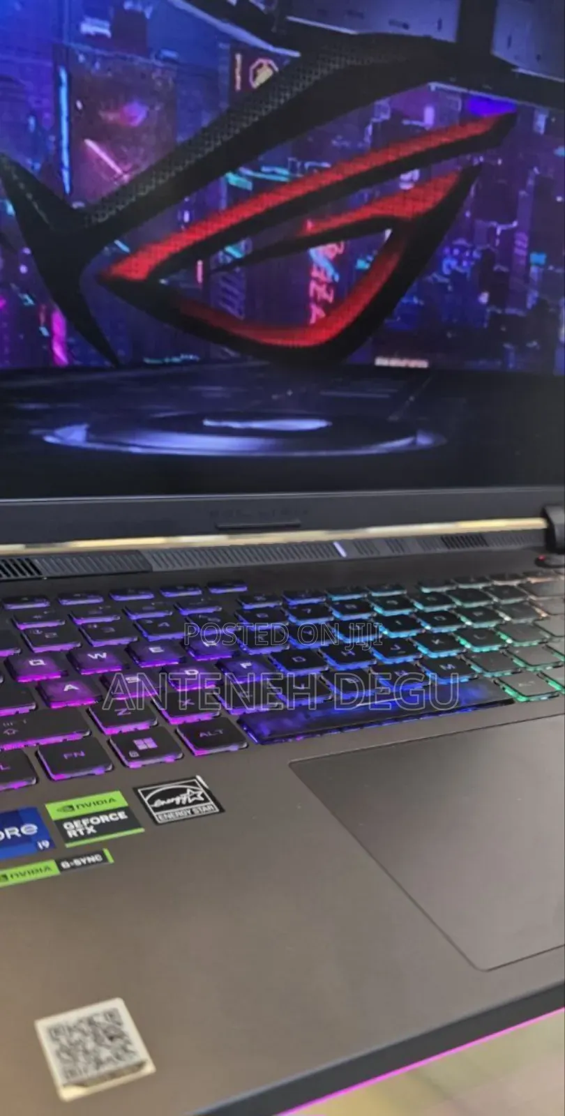 New Laptop Asus ROG Strix G16 G614 16GB Intel Core I9 SSD 1T