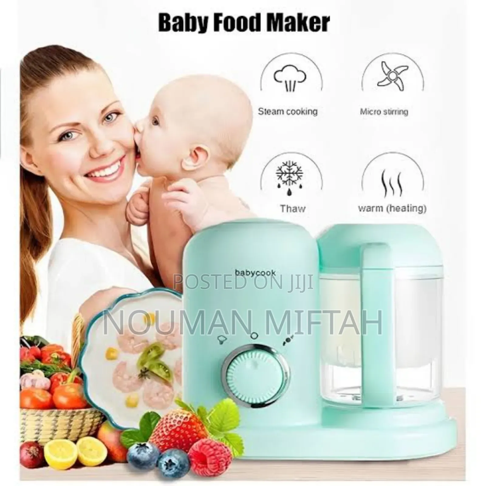 Baby Food Maker,Pure Food Processor,Steam Cooking
