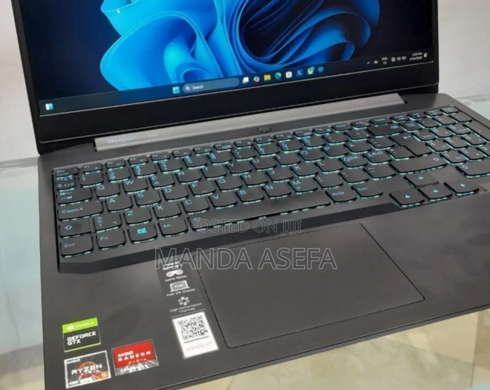 New Laptop Lenovo Ideapad 3 16GB AMD Ryzen 5 SSD 256GB