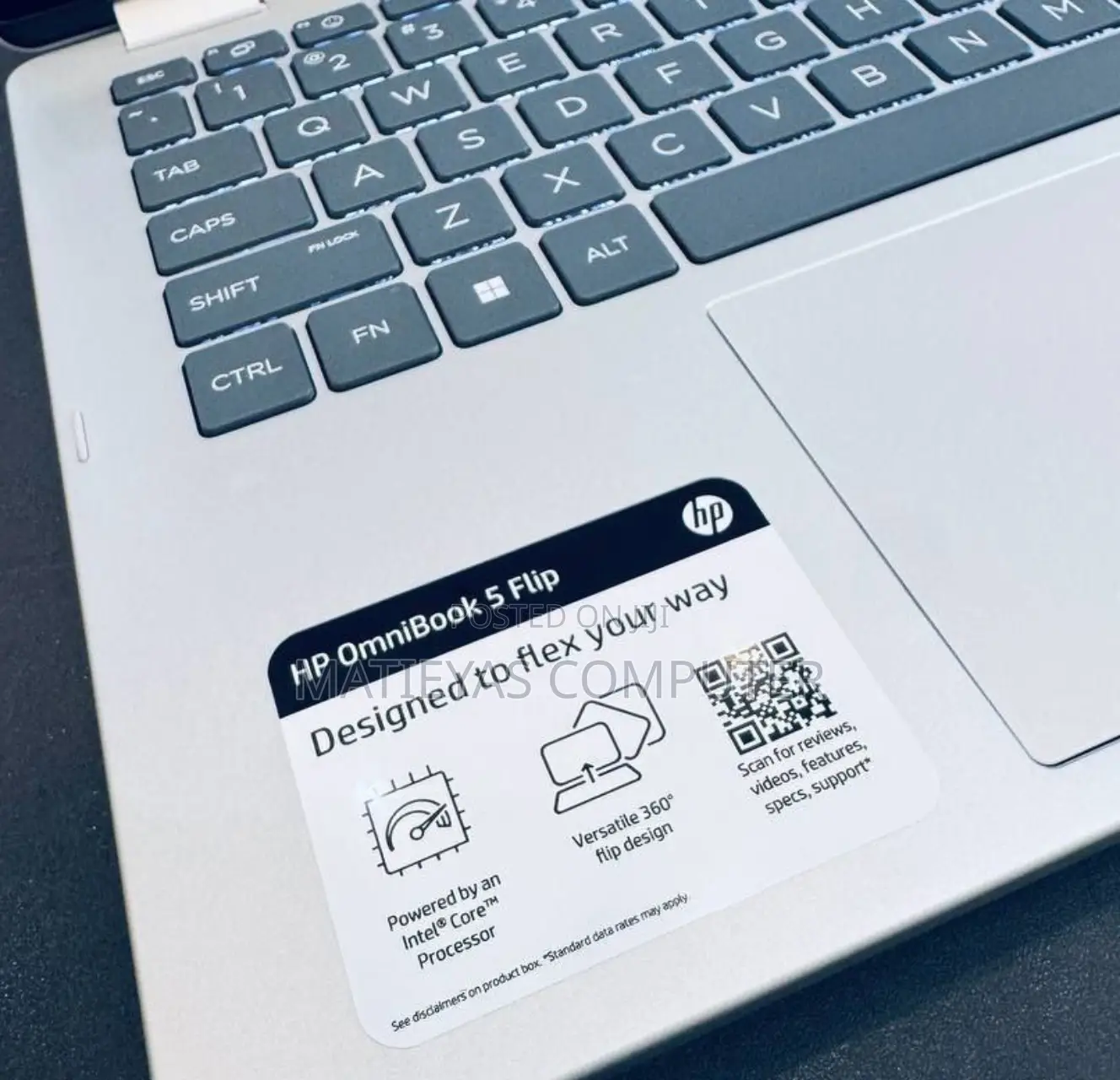 New Laptop HP OmniBook 5 Flip 14-Fp0023dx 16GB Intel Core I7 SSD 512GB
