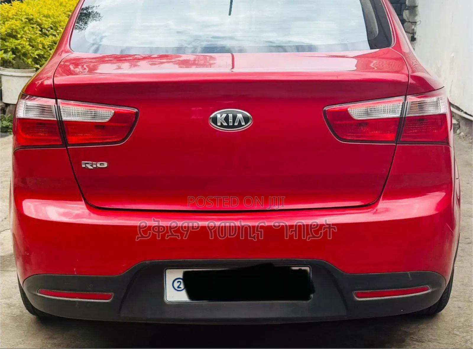 Kia Rio 2015 Red