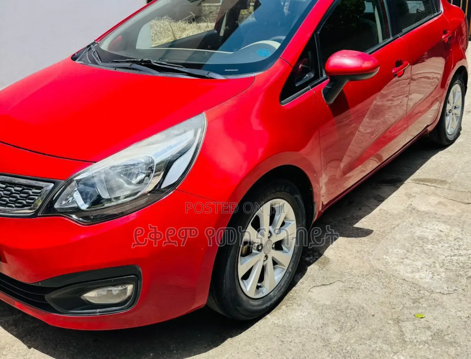 Kia Rio 2015 Red
