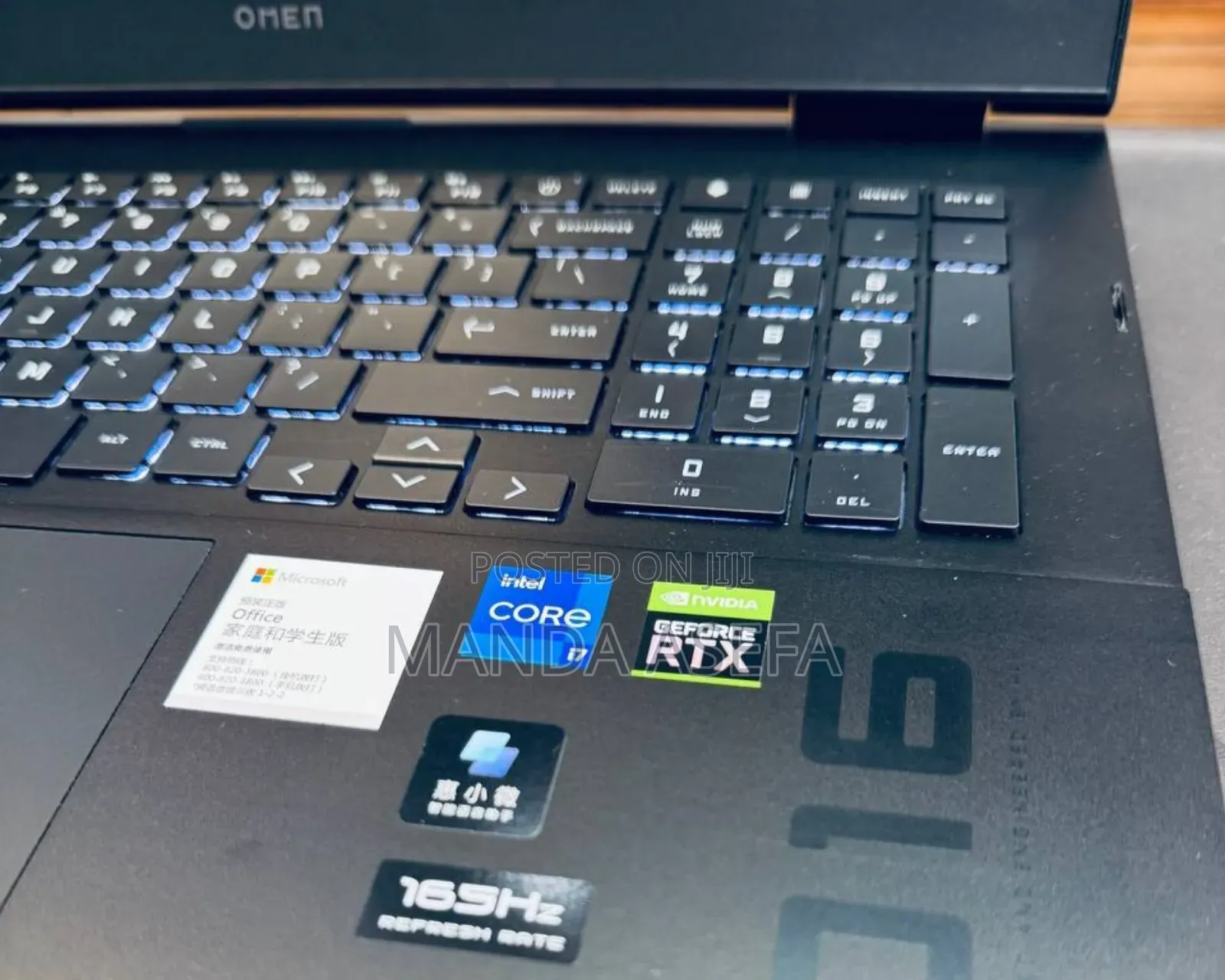 New Laptop HP Omen 16 16GB Intel Core I7 SSD 512GB