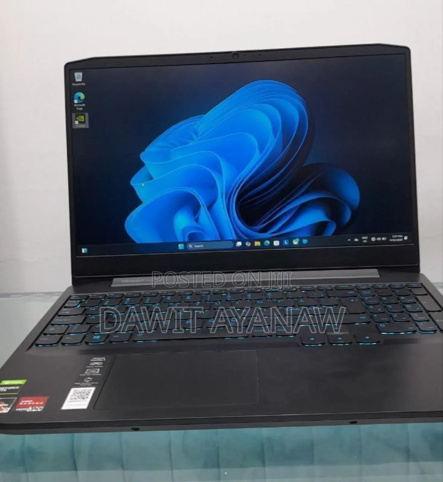 New Laptop Lenovo Ideapad 3 16GB AMD Ryzen 5 SSD 256GB