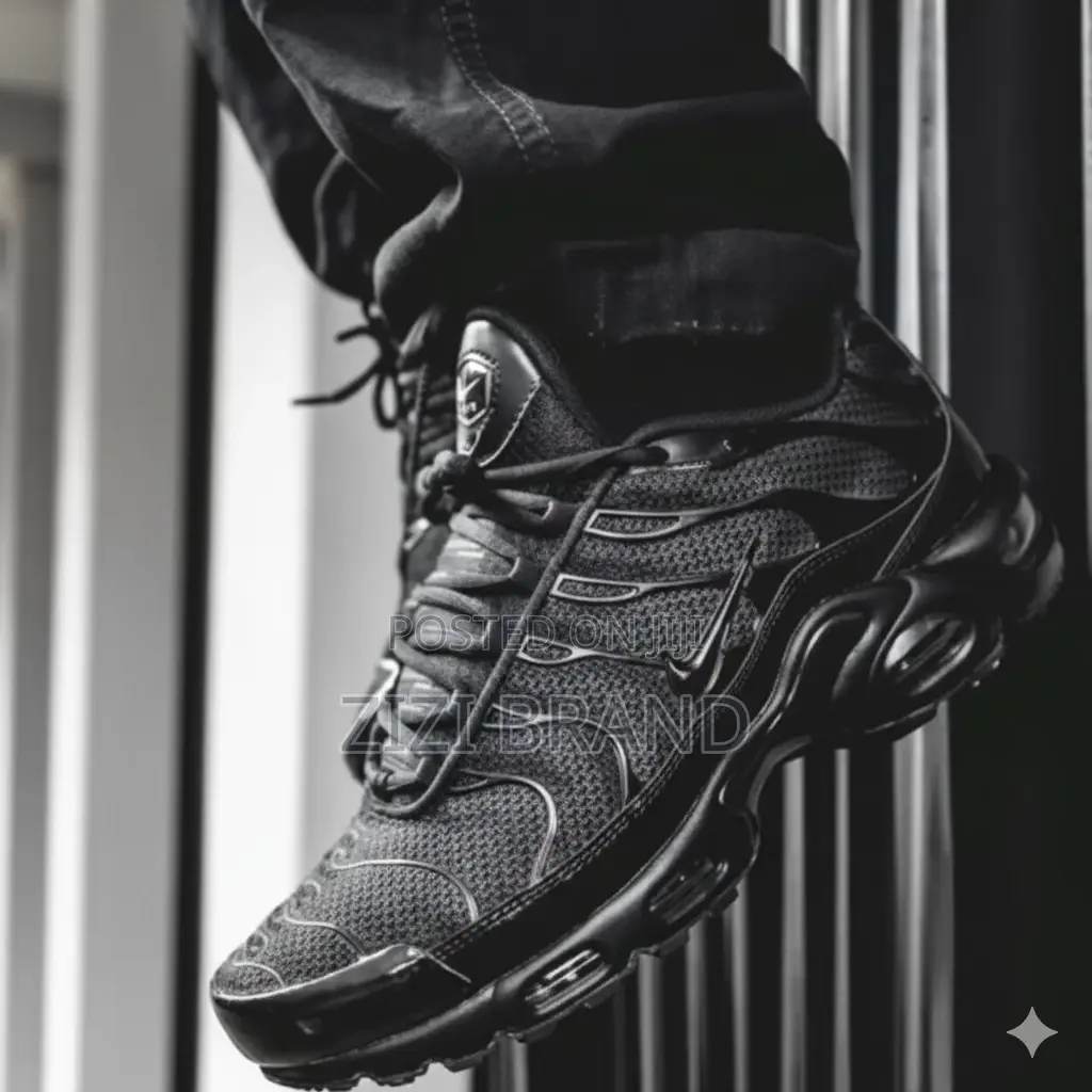 Original Nike Air Max Tn Triple Balck Shoes