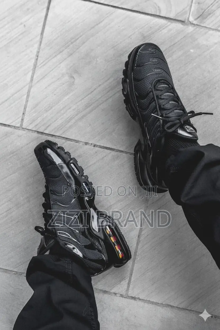 Original Nike Air Max Tn Triple Balck Shoes