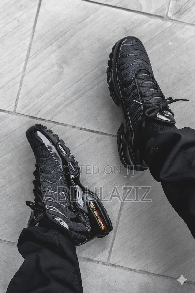 Original Nike Air Max Tn Triple Balck Shoes