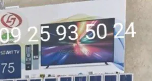 Photo - Gle Tv 75.Inch Android Double Glass Youtube Video Bluetooth Netflix