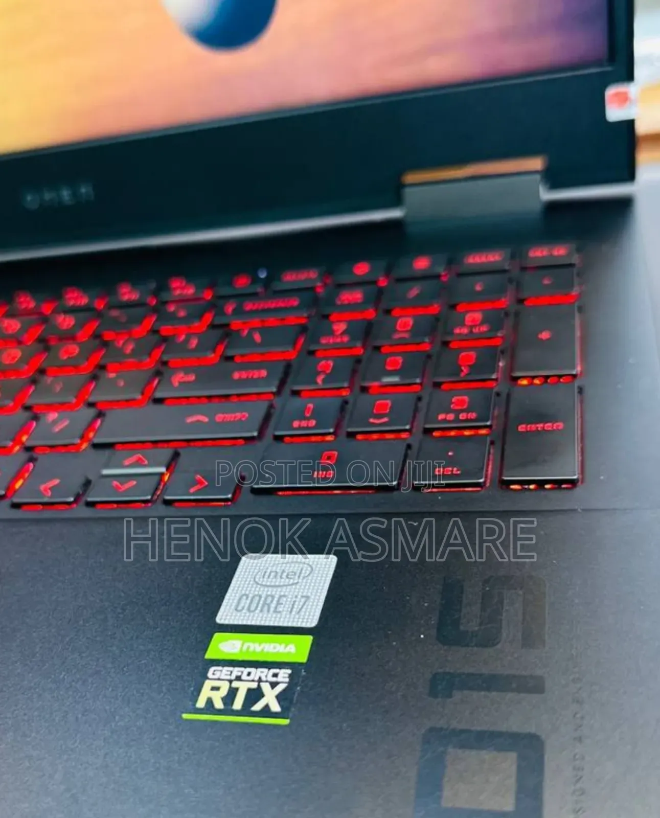 New Laptop HP Omen 15 16GB Intel Core I7 SSD 1T