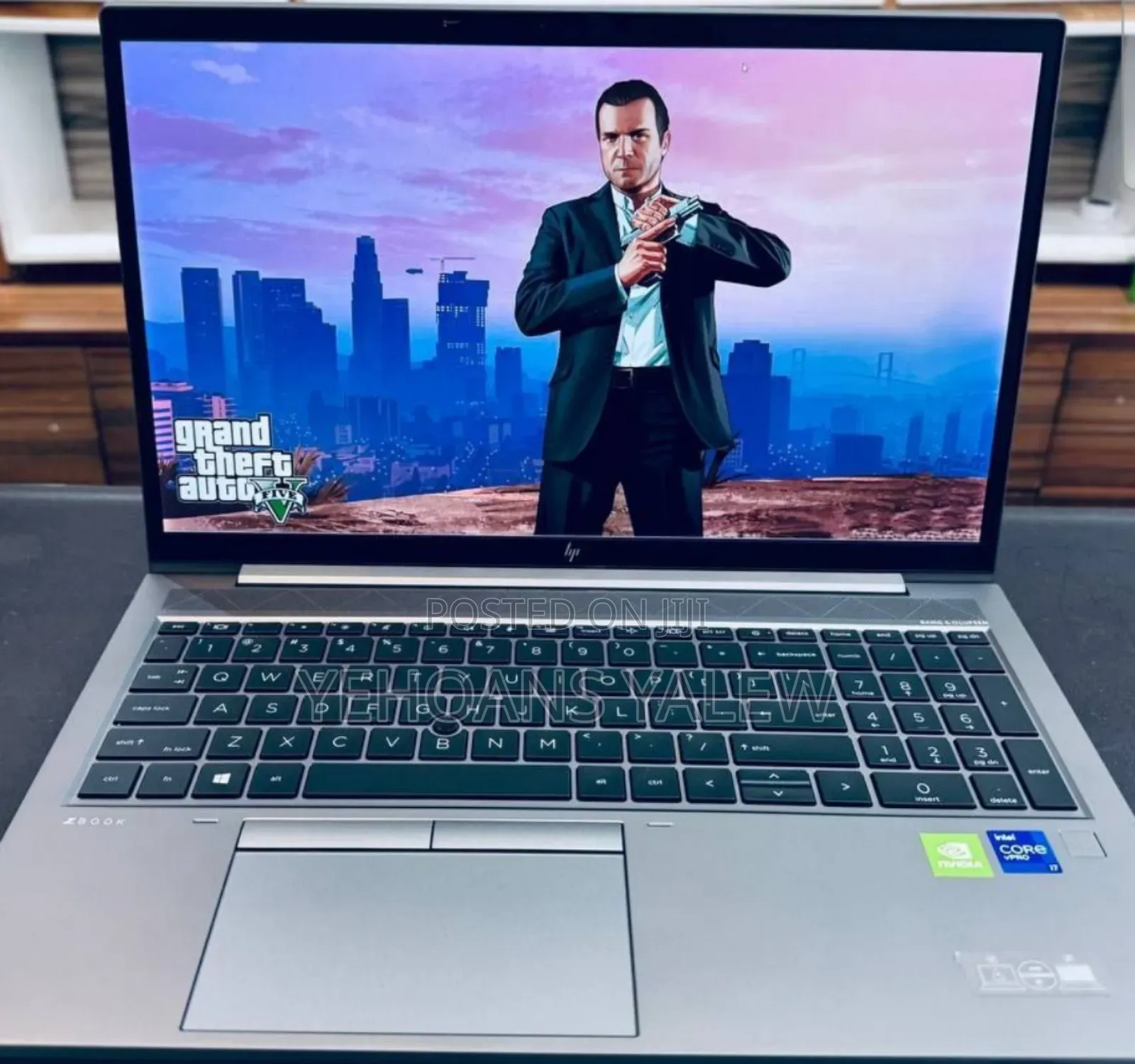 New Laptop HP ZBook Fury 15 G8 16GB Intel Core i7 SSD 512GB