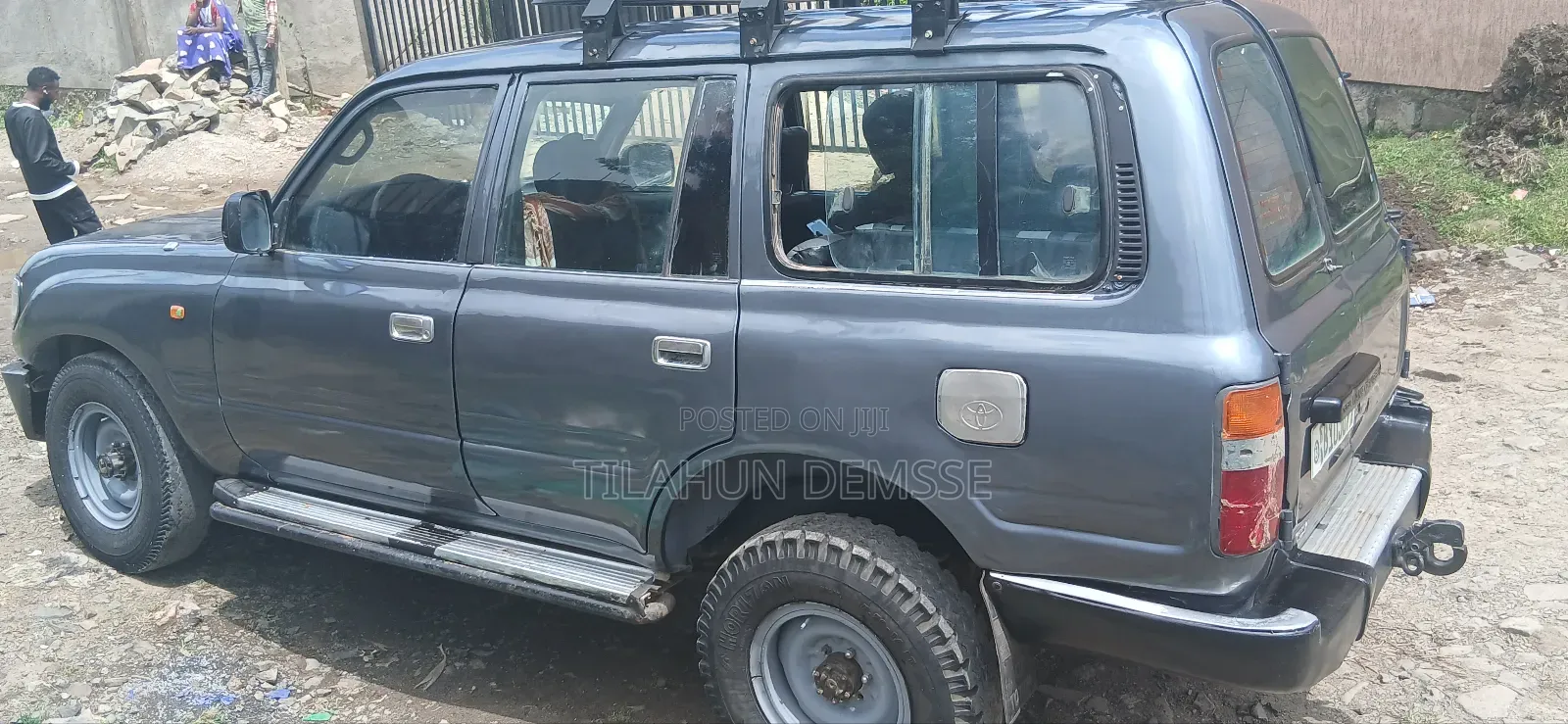 Toyota Land Cruiser 1991 Gray