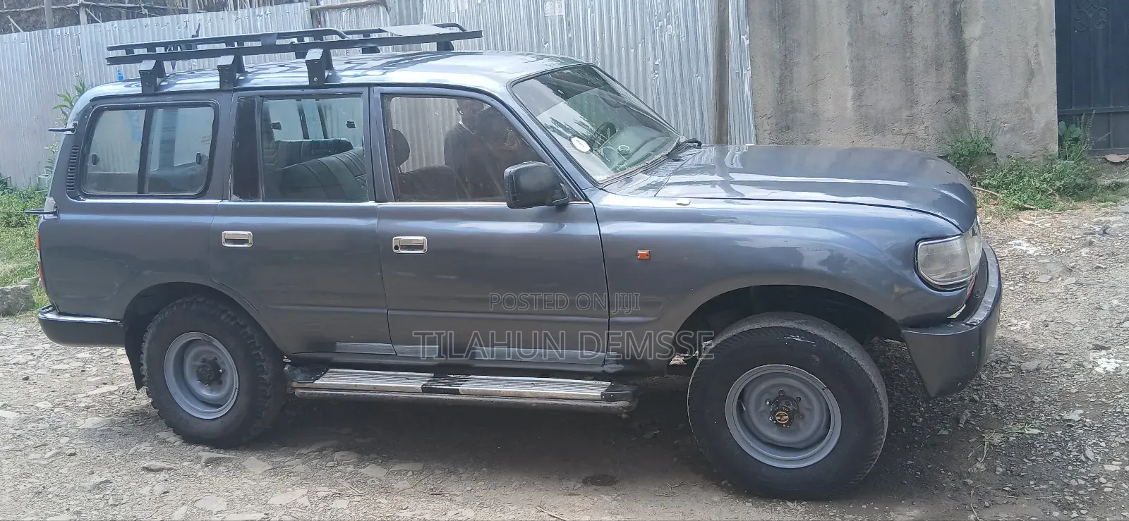 Toyota Land Cruiser 1991 Gray