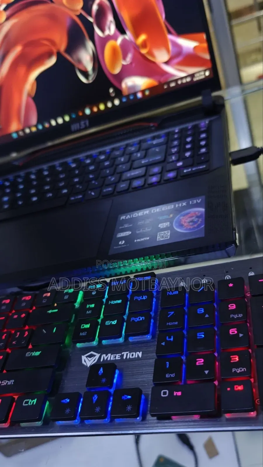 New Laptop MSI GF63 32GB Intel Core I9 SSD 1T