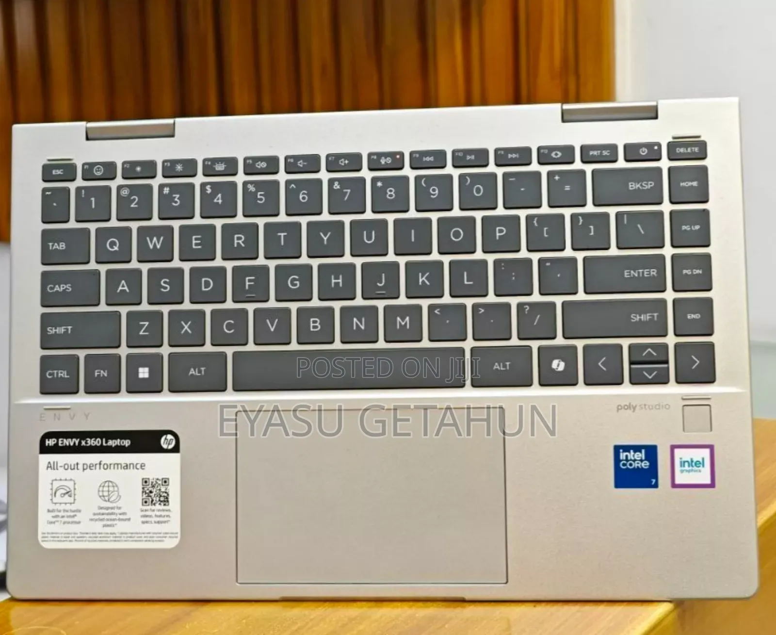 New Laptop HP Envy X360 16GB Intel Core I7 SSD 512GB