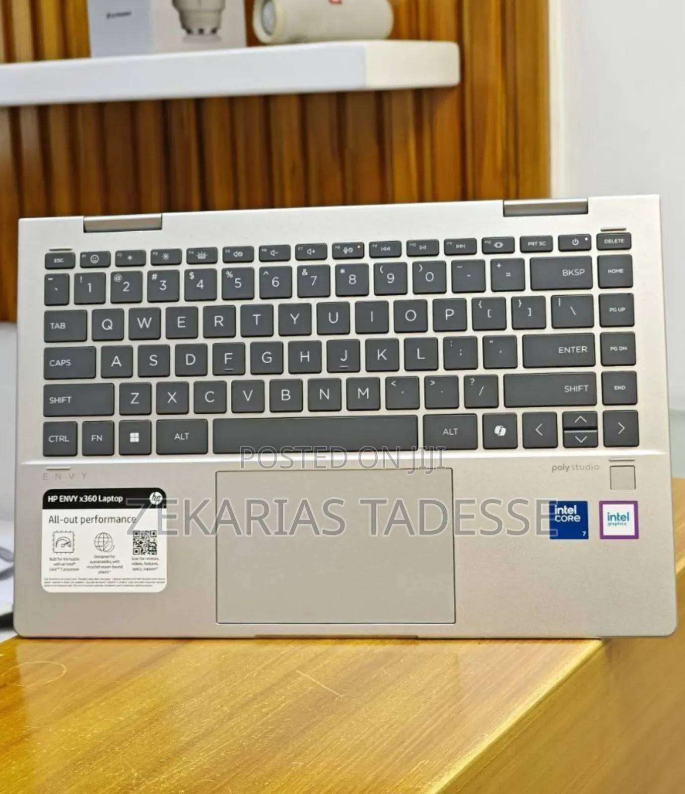 New Laptop HP Envy X360 16GB Intel Core 7 SSD 512GB