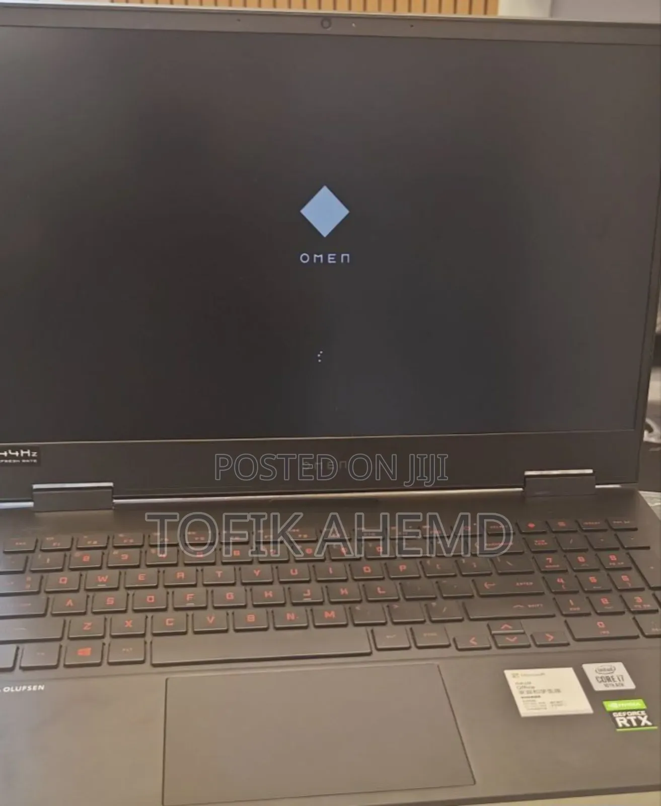 New Laptop HP Omen 15 16GB Intel Core I7 SSD 1T