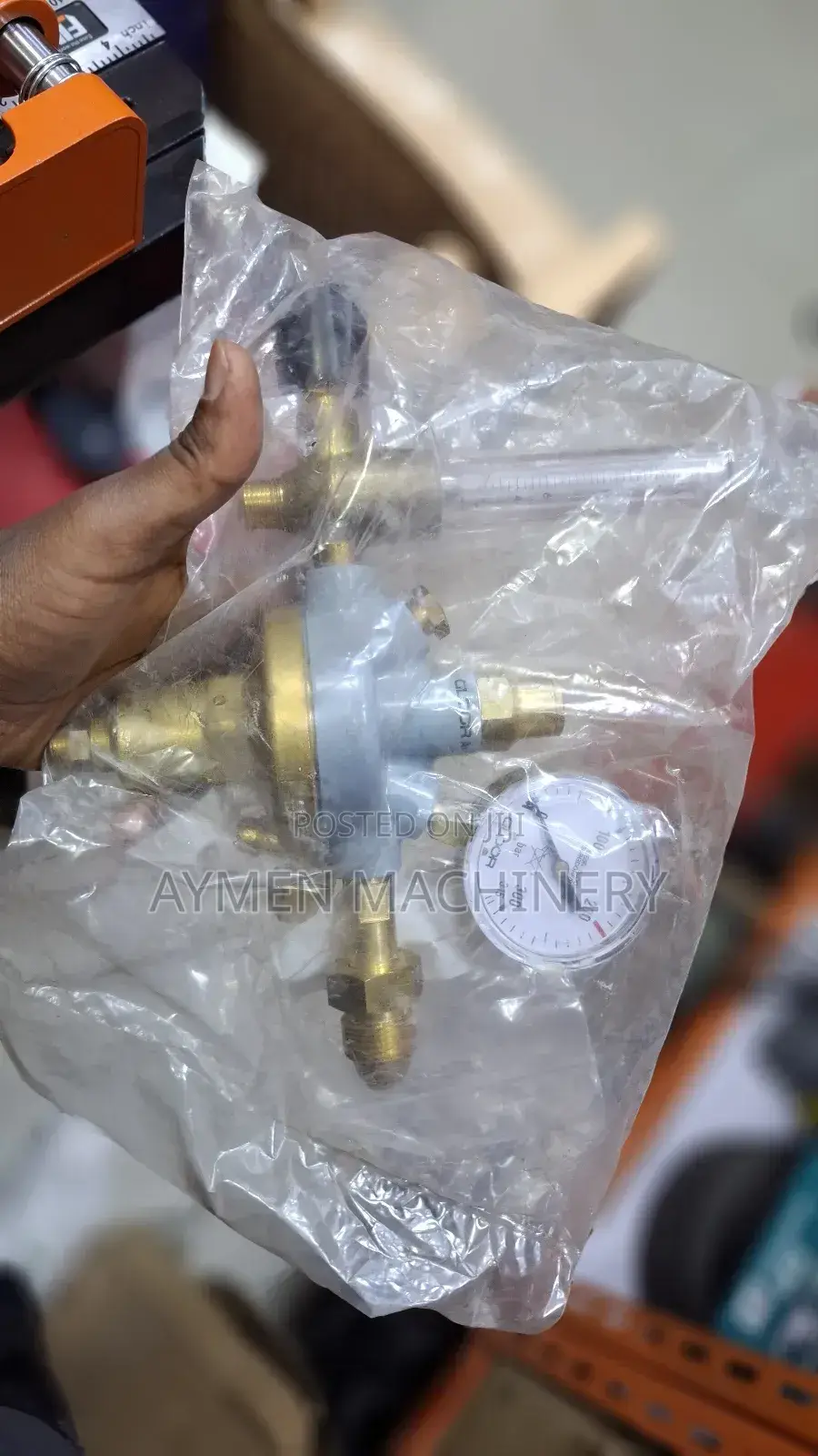 Gloor Switzerland Argon Gas Regulator With Gauge for Tig Welding