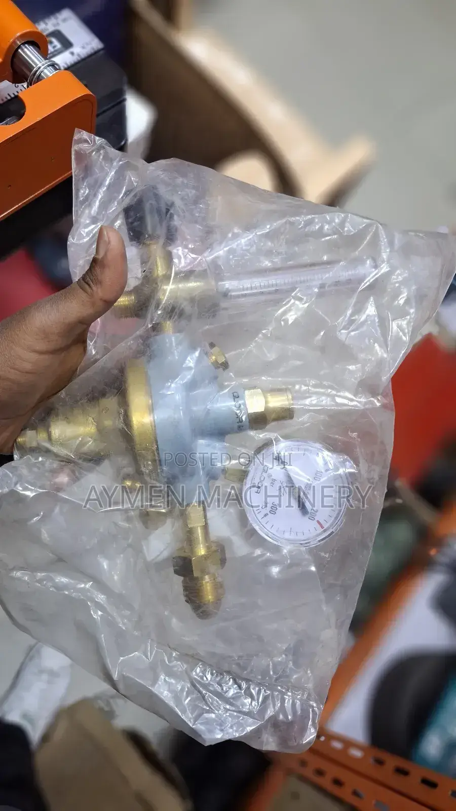 Gloor Switzerland Argon Gas Regulator With Gauge for Tig Welding