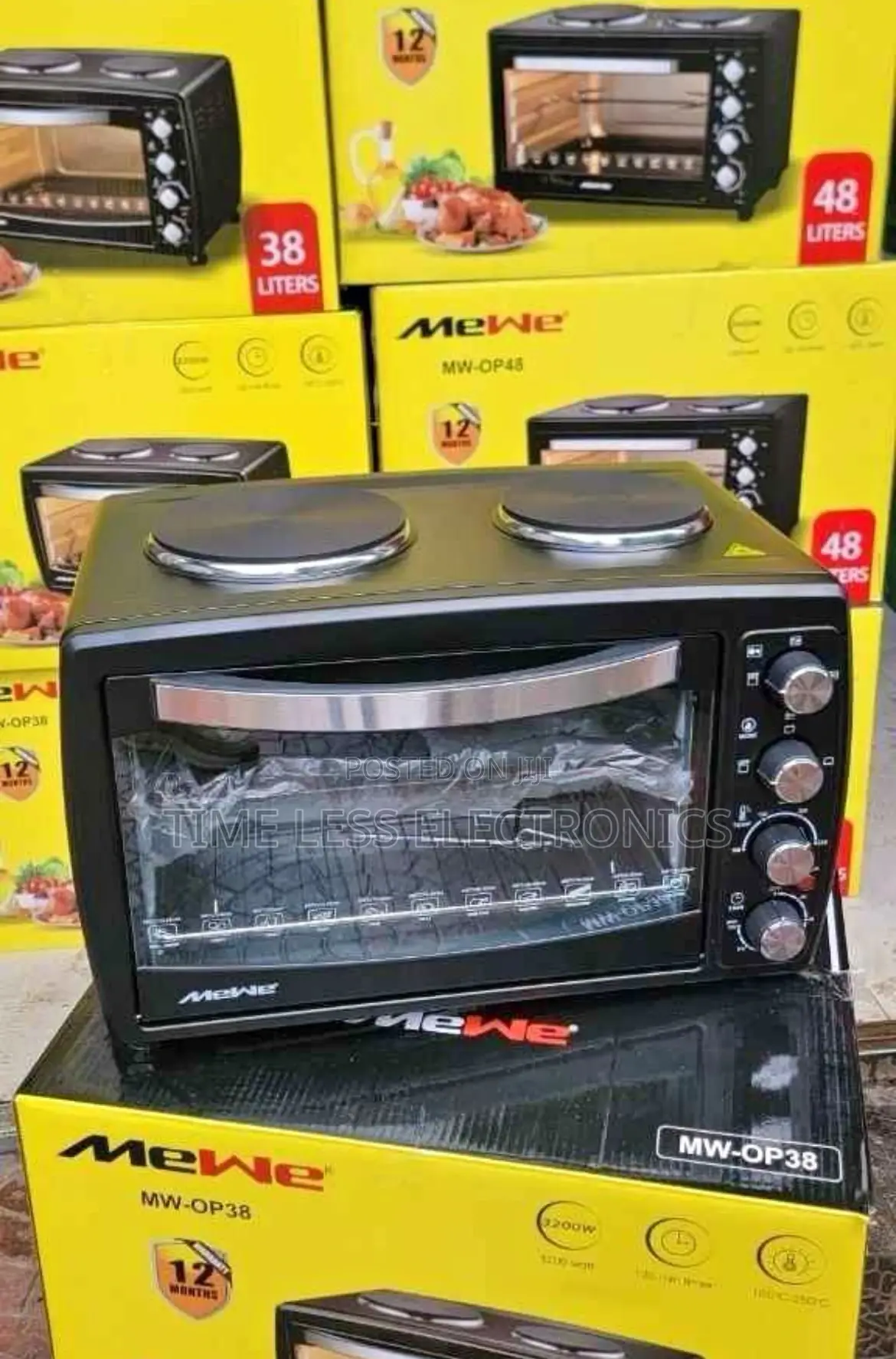 Mewe Mini Oven – 38 L Capacity