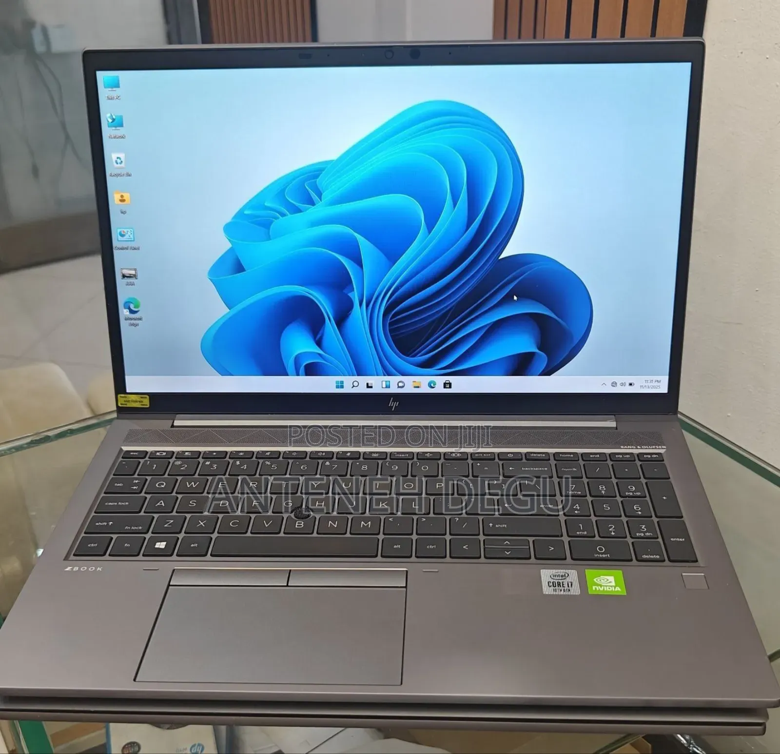 New Laptop HP ZBook 15 16GB Intel Core I7 SSD 512GB