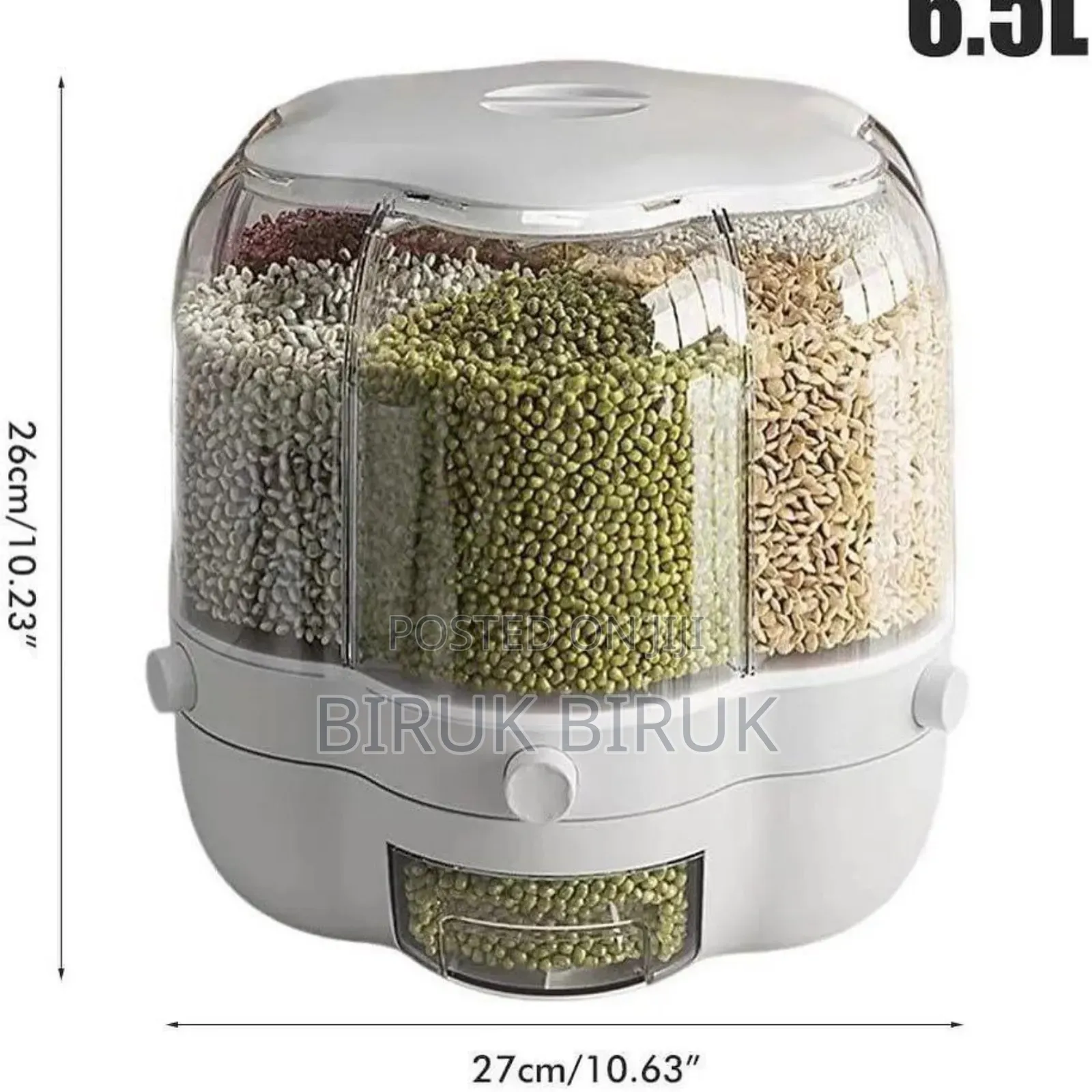 360° Rotating Grain Storage