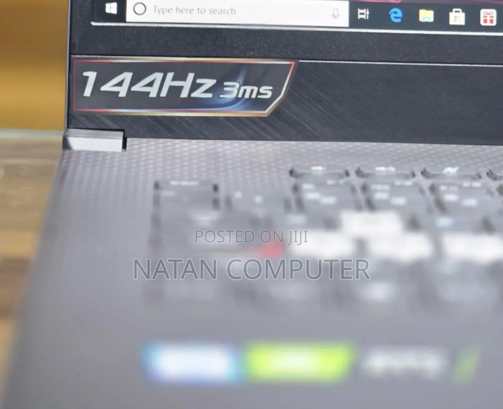 New Laptop Asus ROG Strix GL503 16GB Intel Core I7 SSD 512GB