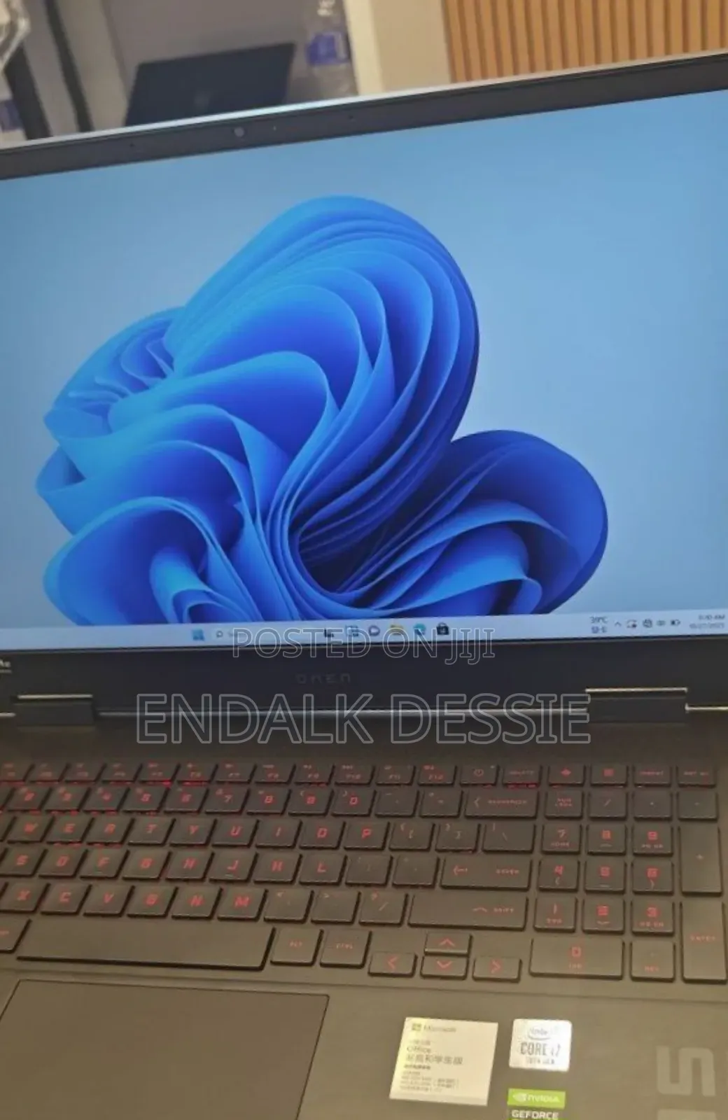 New Laptop HP Omen 15 16GB Intel Core I7 SSD 1T