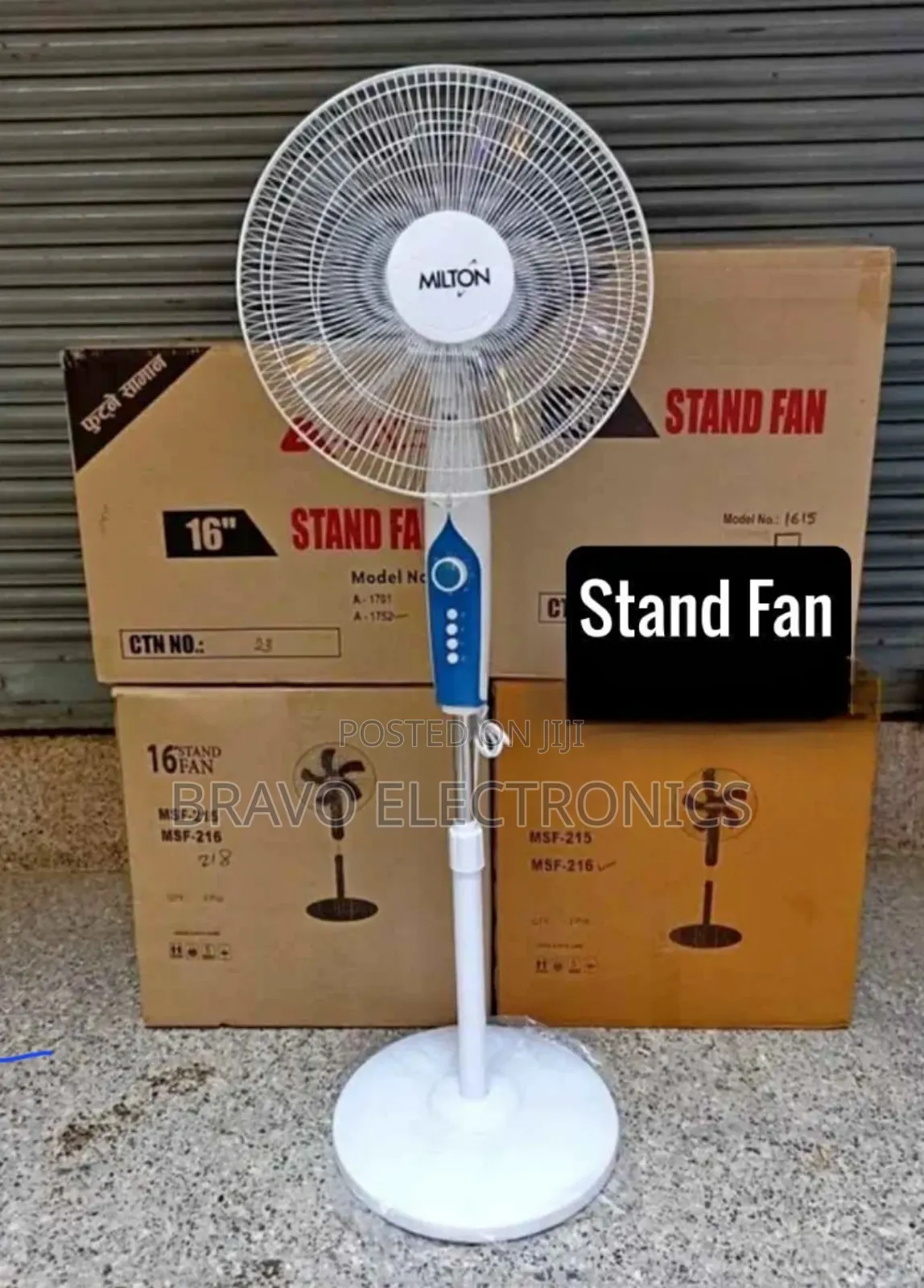 Ceramic Standing Fan – Super Strong Wind + Energy Saving!