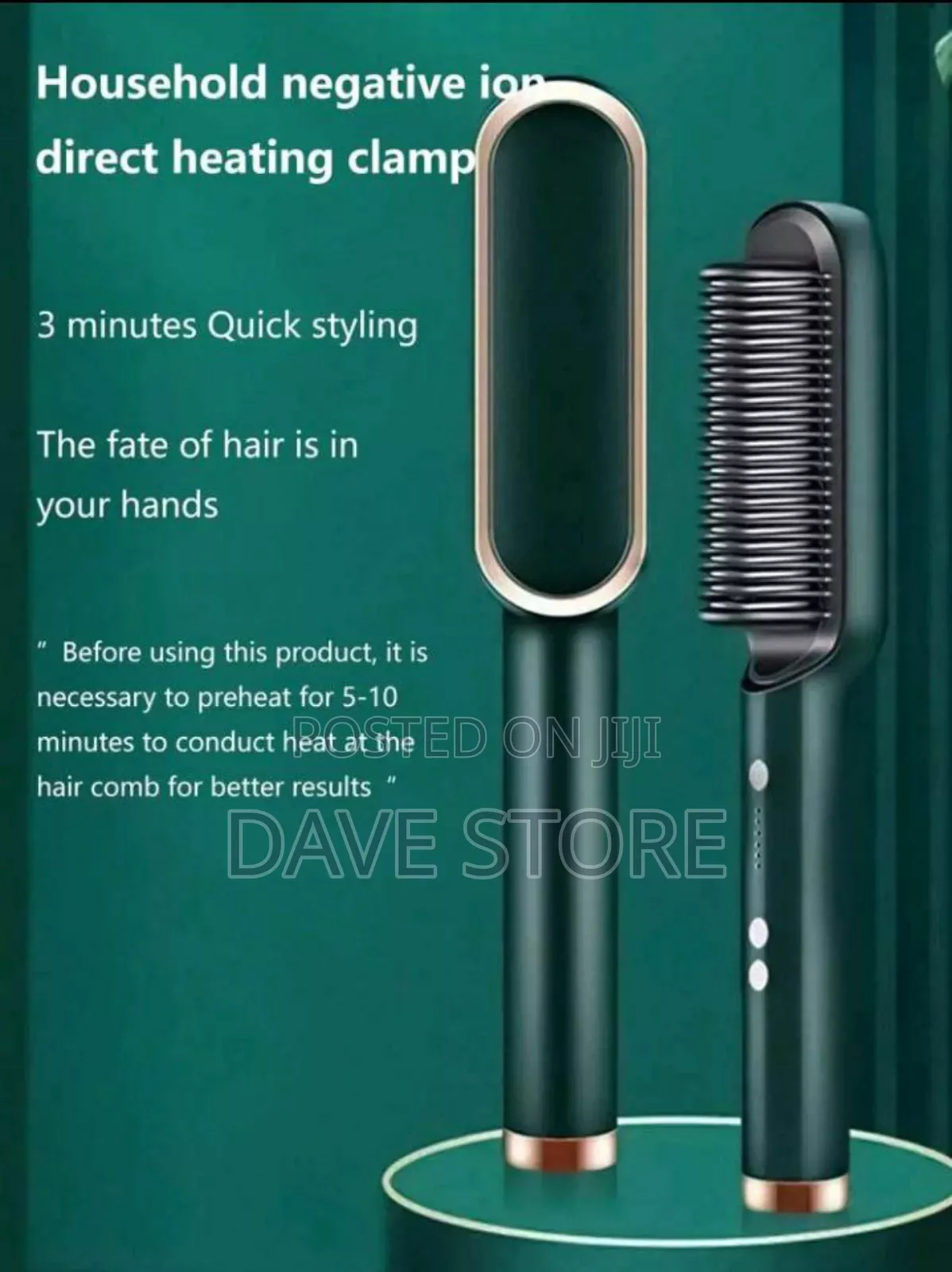 Straight Comb Hair Stylist