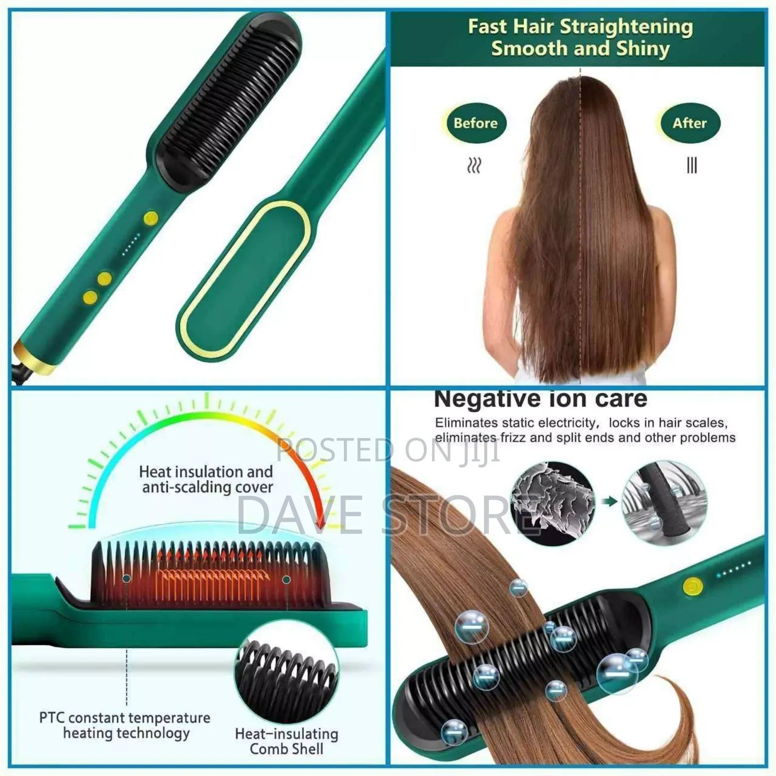 Straight Comb Hair Stylist