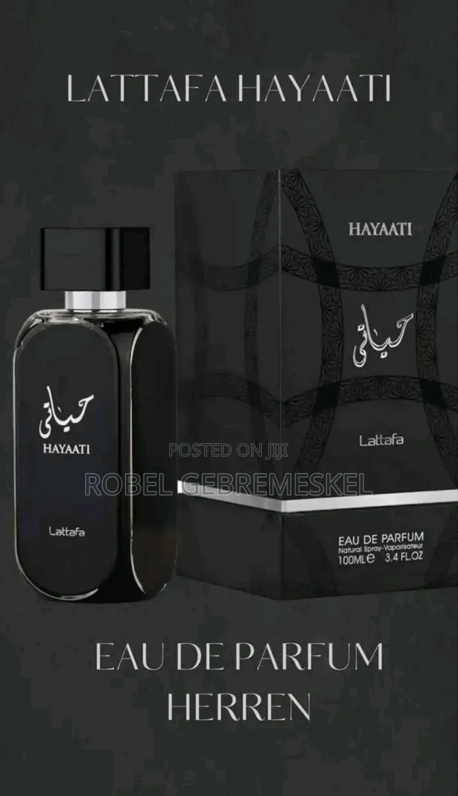 Hayaati by Lattafa for Men - 3.4 Oz Edp