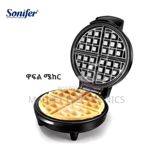 Photo - Sonifer Waffle Maker Sf-6084 – 1000w | Non-Stick | Adjustable Temperat