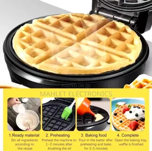 Sonifer Waffle Maker Sf-6084 – 1000w | Non-Stick | Adjustable Temperat