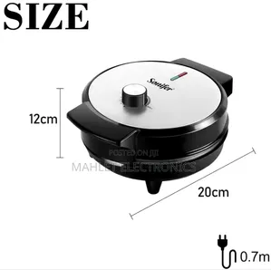Sonifer Waffle Maker Sf-6084 – 1000w | Non-Stick | Adjustable Temperat