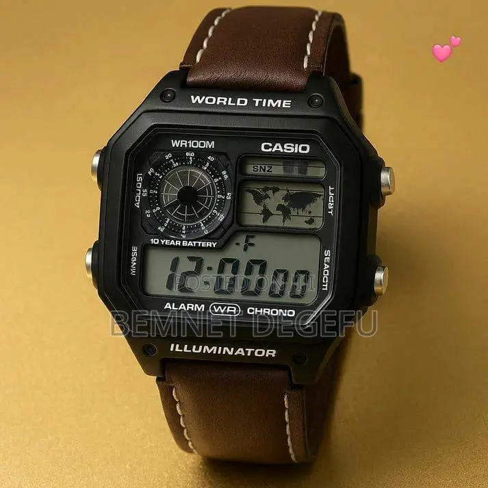 Casio. Digital Display. Illuminator.