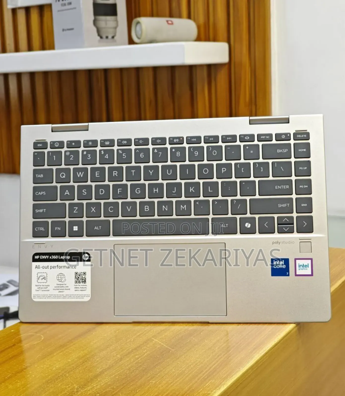 New Laptop HP Envy X360 16GB Intel Core 7 SSD 512GB