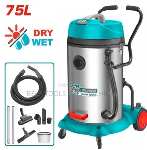 Total Vacuum Cleaners 75lit Dry and Wet High Quality Vacuum Cleaners