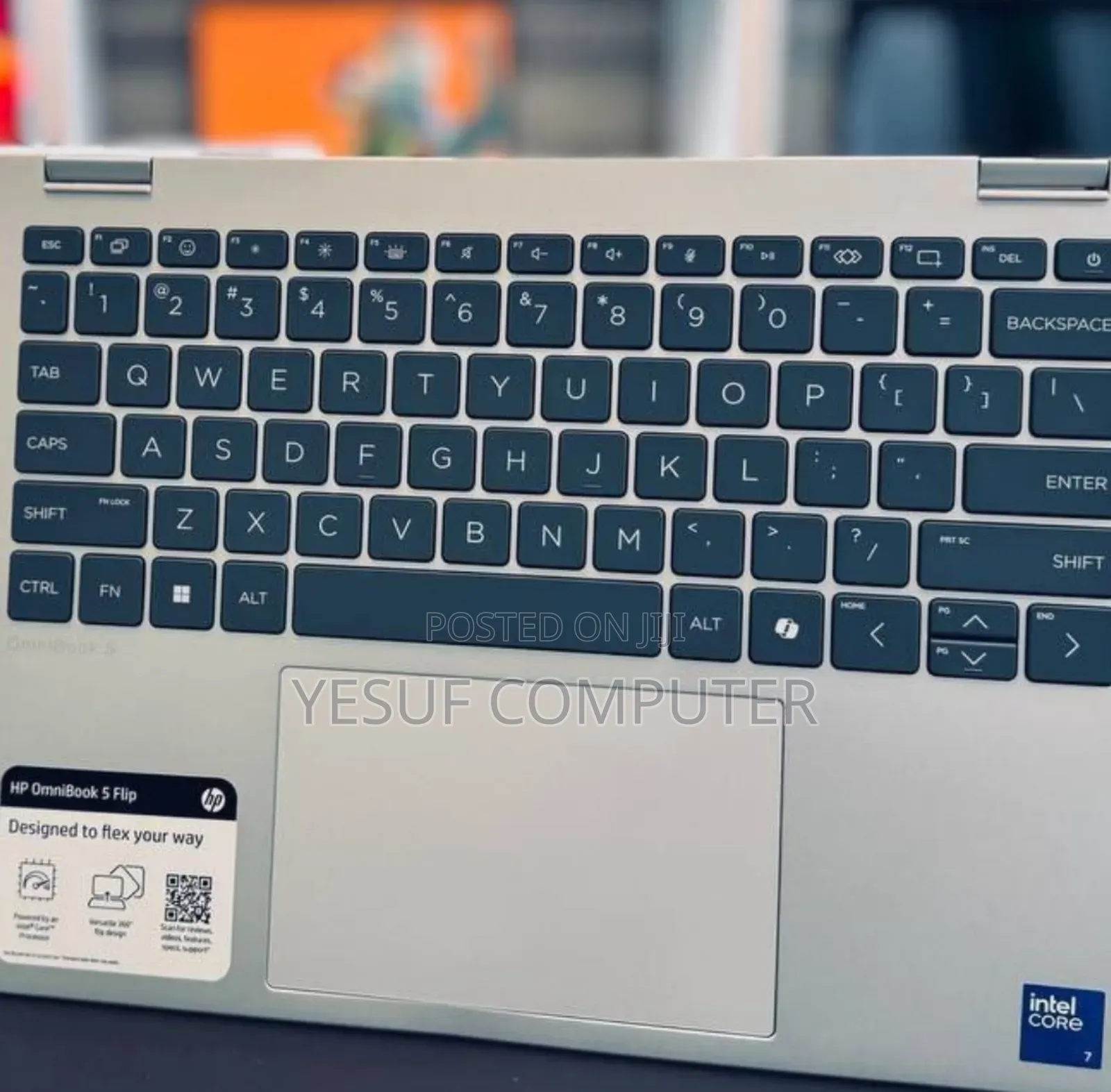 New Laptop HP OmniBook 5 Flip 14-Fp0023dx 16GB Intel Core 7 SSD 512GB