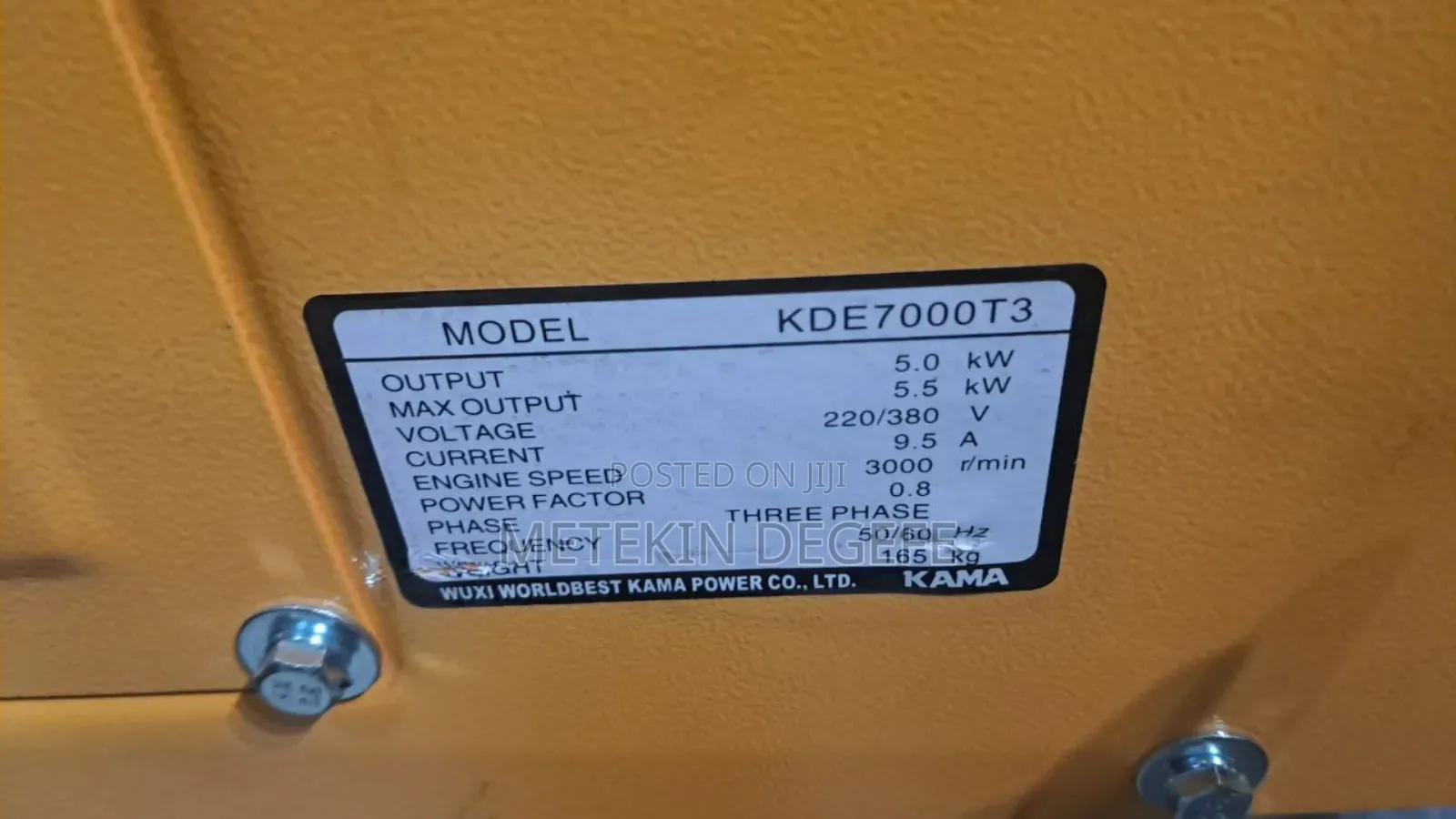 Kama Diesel Generator