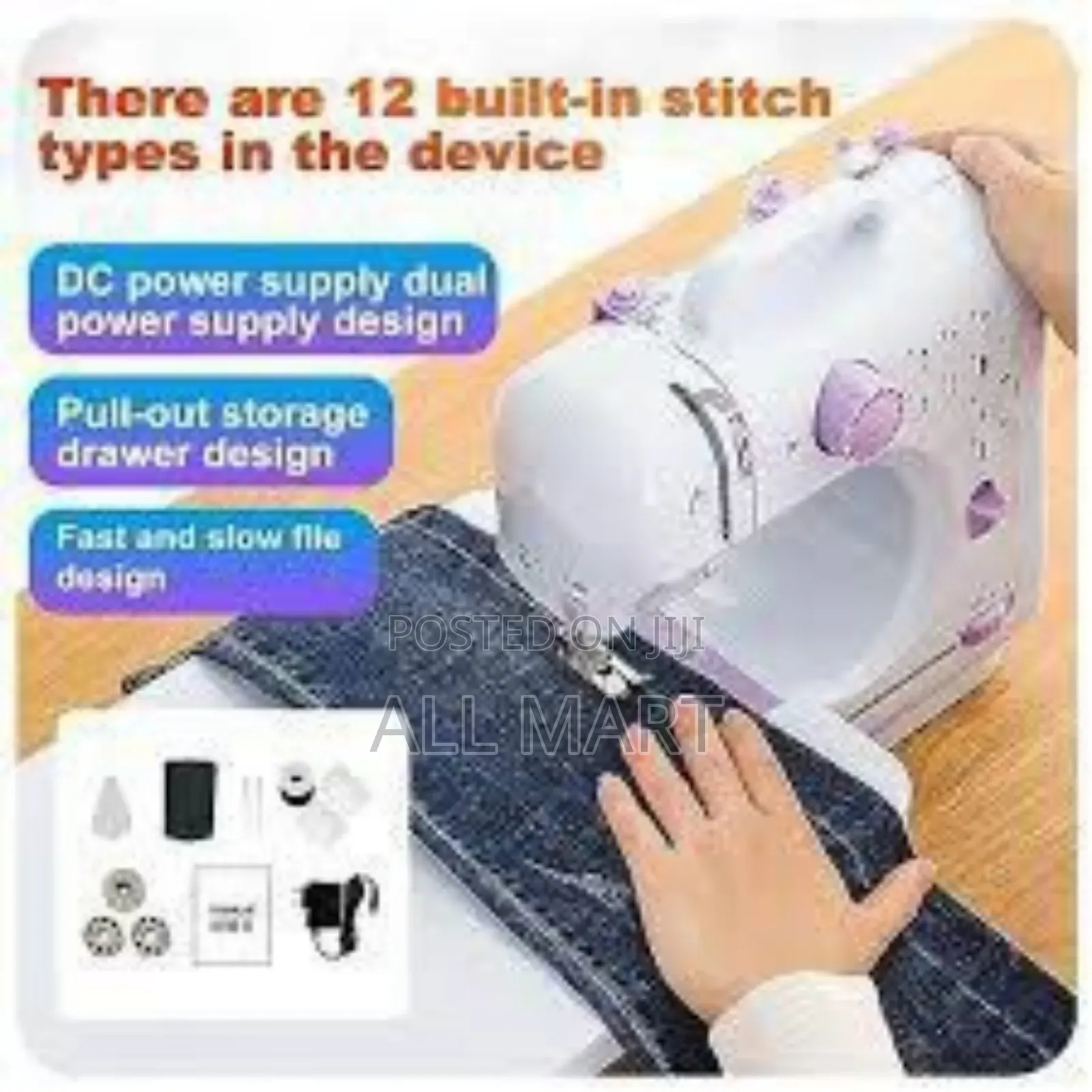 Mini Multifunctional Household Sewing Machine