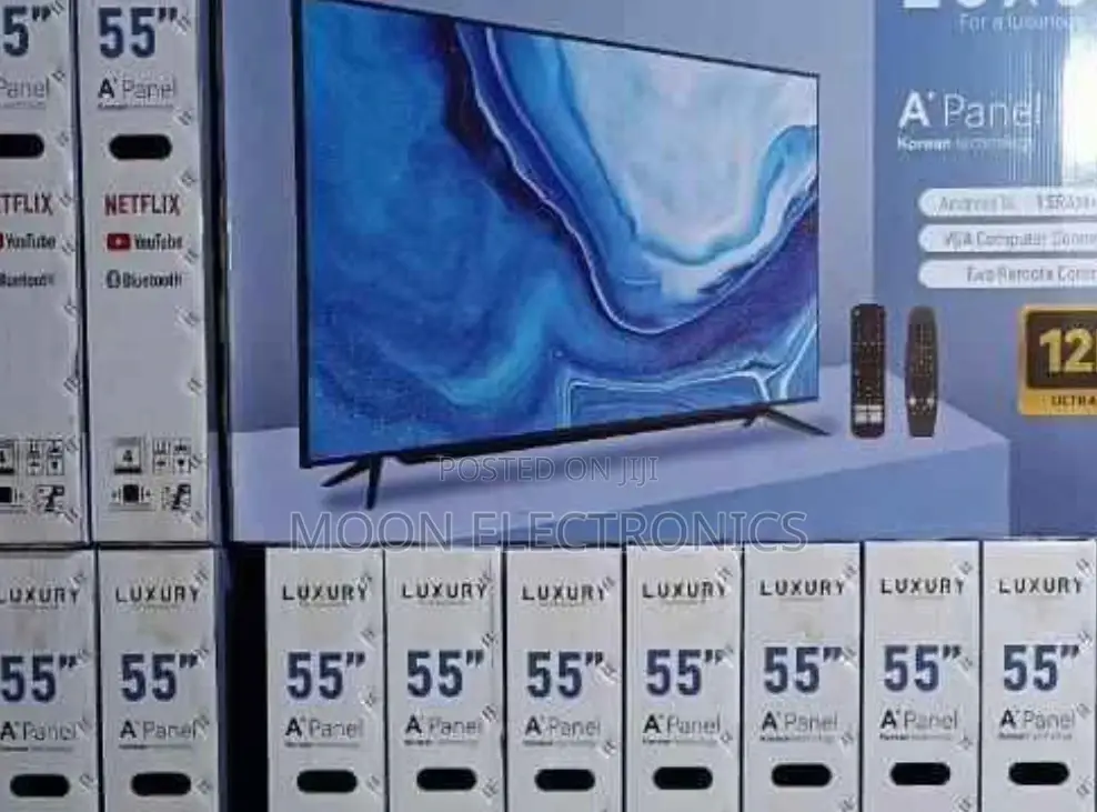  Luxury 55′′ Smart Tv – Elegant Immersive Viewing