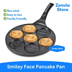 Photo - Smiley Face Non-stick Pancake Pan