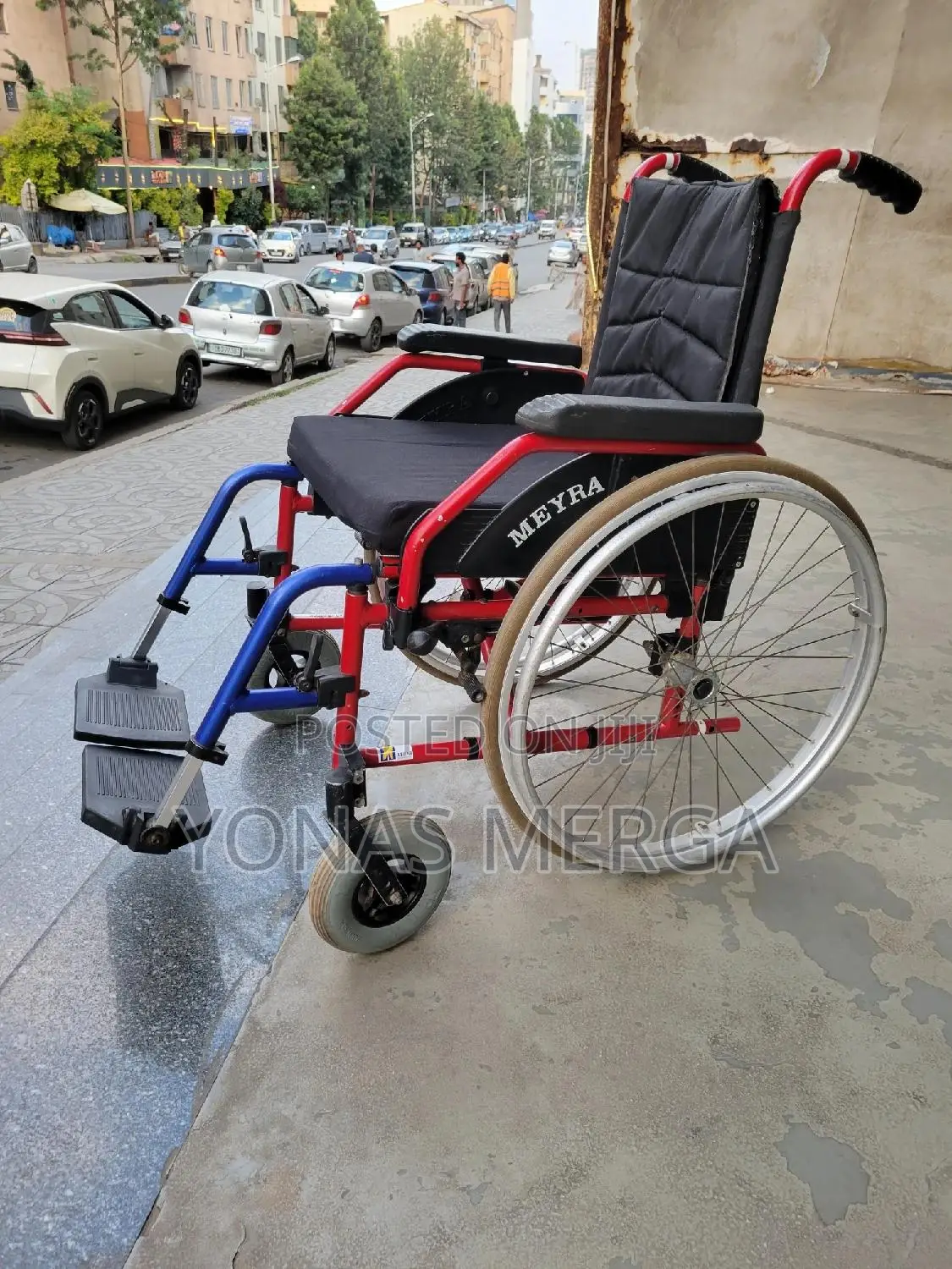 Normal European Wheelchair戶设folding Wheelchair杞雲, Sturdy Front Wheels