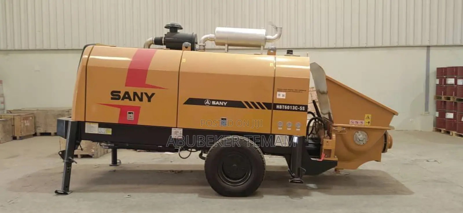 Tailer Concrete Pump