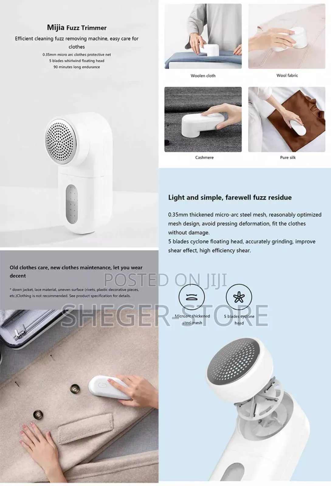 Orginal Xiaomi Portable Lint Remover