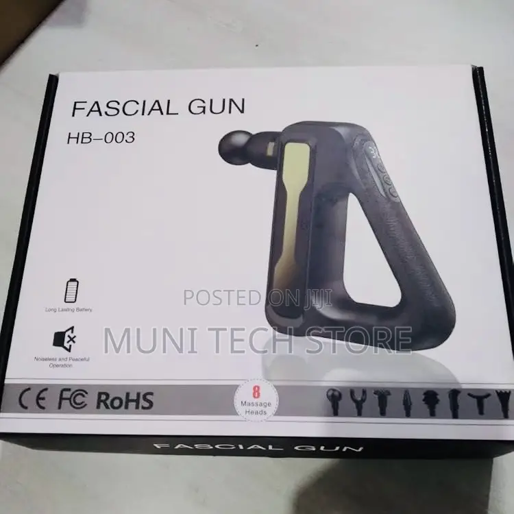 8-Head Professional Fascial Gun Massager