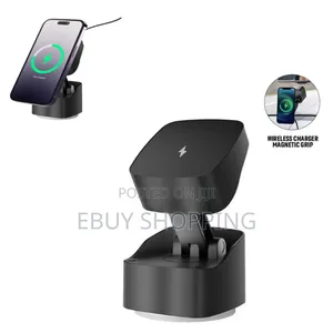 Photo - 15w Qi Fast Wireless Charging Magnetic Car Mount by Virton