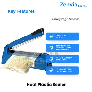Heat Plastic Sealer /Impulsive Sealer /ማሸጊያ ማሽን