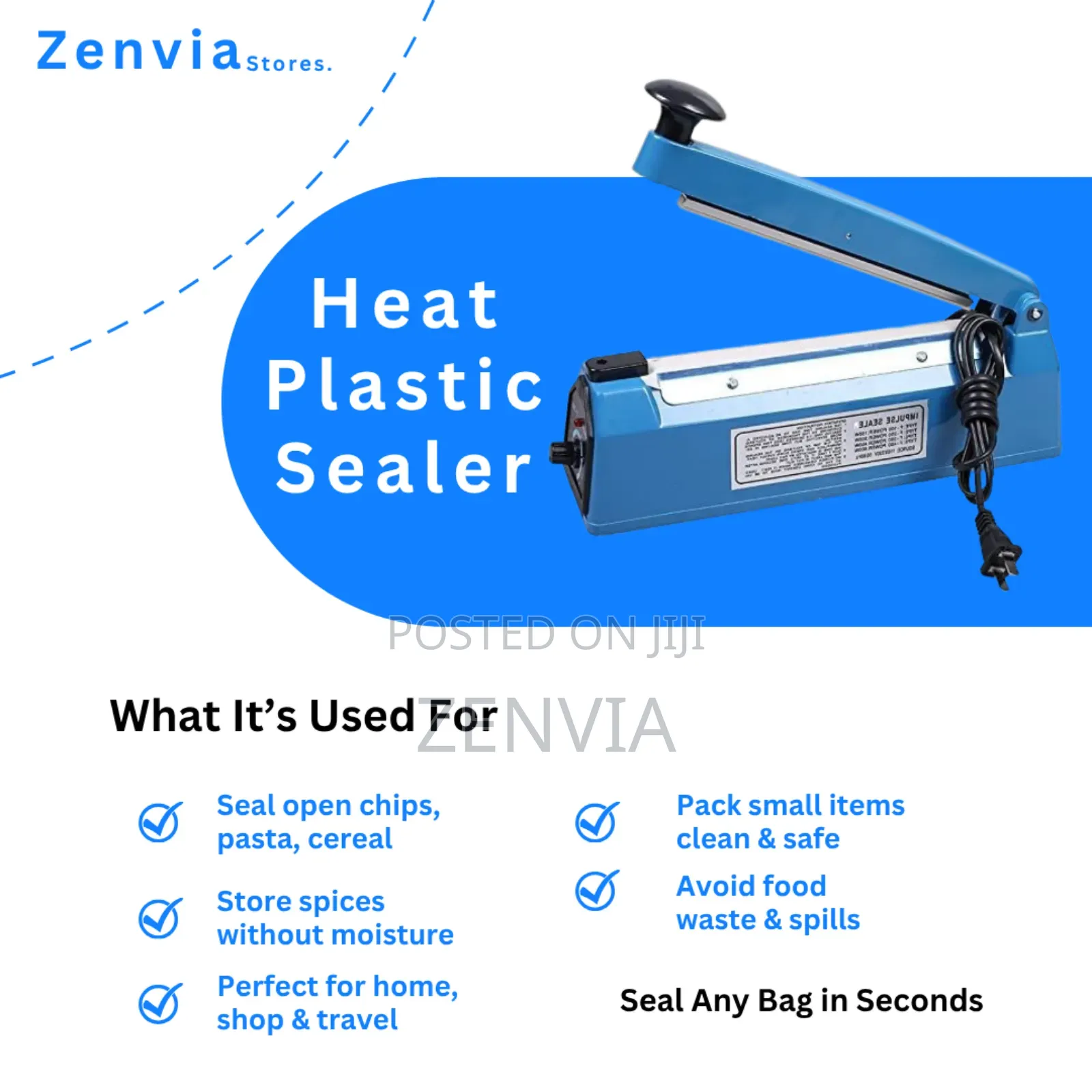 Heat Plastic Sealer /Impulsive Sealer /ማሸጊያ ማሽን