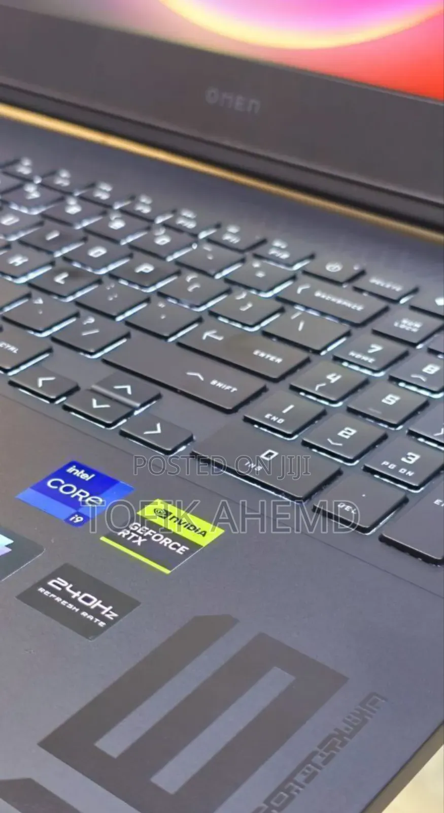 New Laptop HP Omen 15 16GB Intel Core I9 SSD 1T